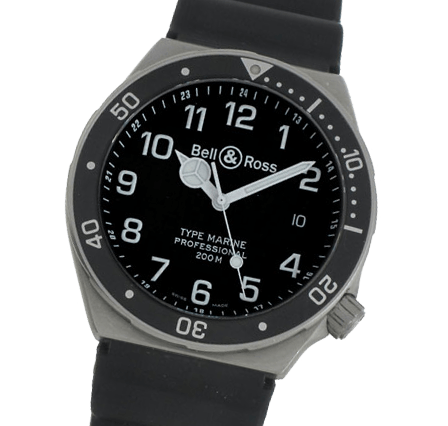 Sell Your Bell and Ross Professional Collection Type Marine Black Watches