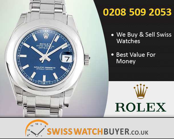 Pre-Owned Rolex Datejust Special Edition Watches