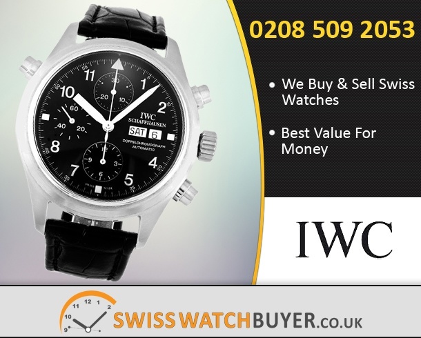 Buy IWC Pilots Double Chrono Watches