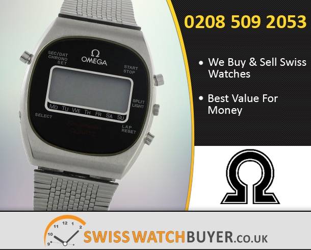 Sell Your OMEGA Speedmaster Quartz LCD Watches