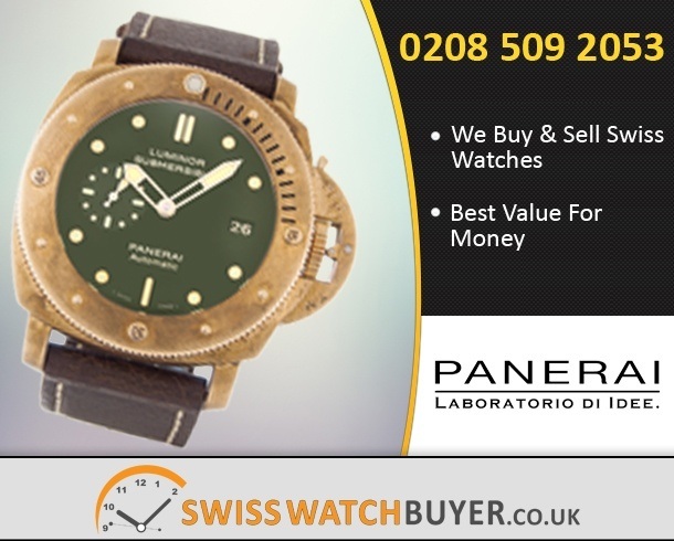 Sell Your Officine Panerai Luminor Submersible Watches