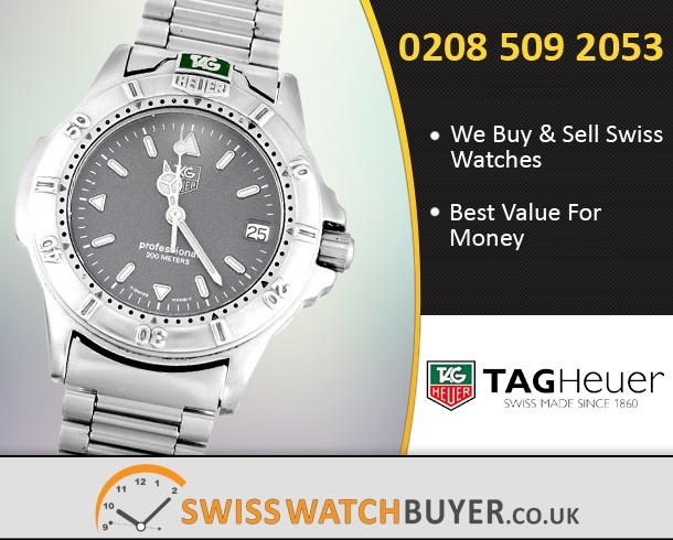 Tag Heuer 4000 series Watch Services Repairs Swiss Watch Buyer UK